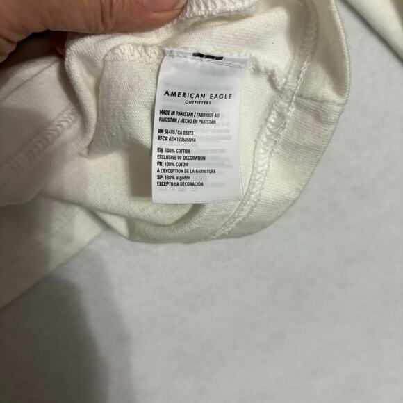 American Eagle Sweatshirt Men’s Size Large Crewneck Long Sleeve Logo Top NWOT - Picture 6 of 7